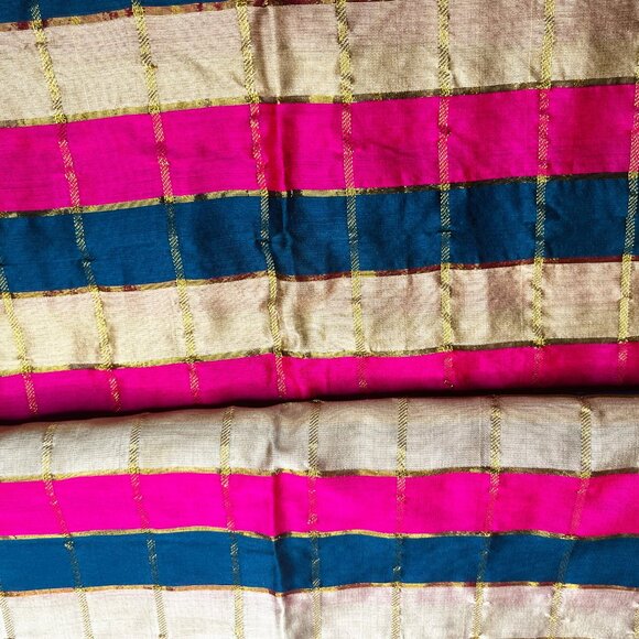 NWT Striped Handcrafted Scarf by Sana – 91x186 cm - Picture 3 of 14